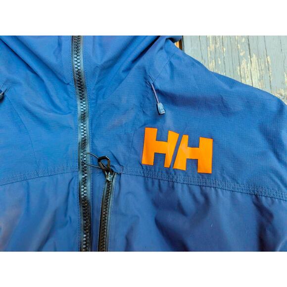 Helly Hansen Straightline Lifaloft Jacket Mens 2XL Blue Helly Tech Pro Ski - Picture 4 of 8